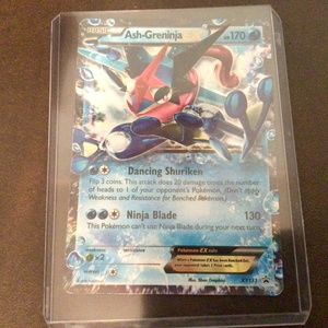 Pokémon Card Ash-Greninja EX UNGRADED